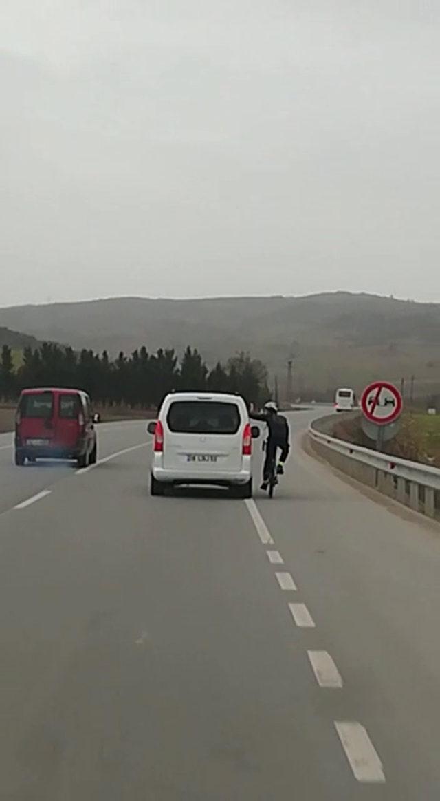 Trafik magandaları kameralara yakalandı