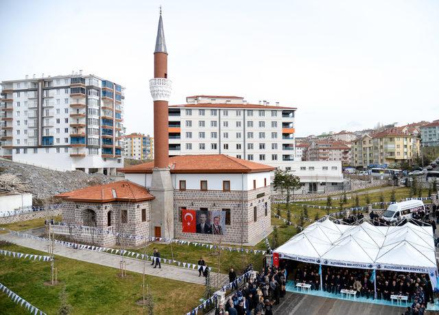 Ankara'da Mehmetçik Camisi törenle açıldı