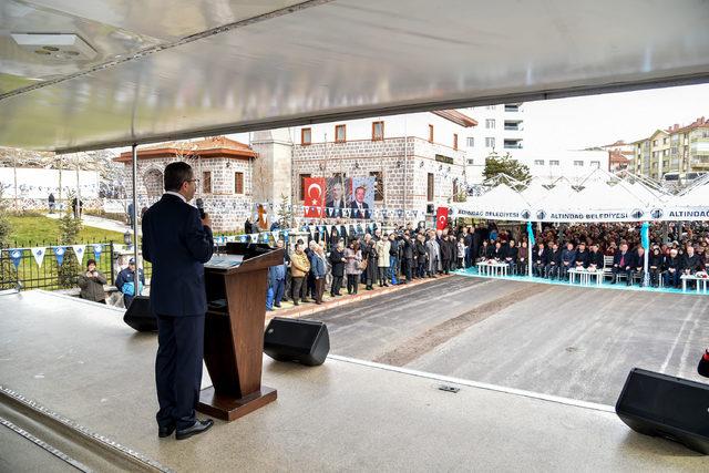 Ankara'da Mehmetçik Camisi törenle açıldı