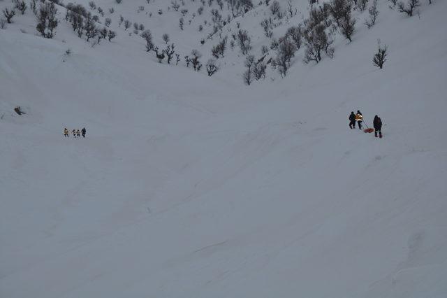 Tunceli'de nefes kesen hasta kurtarma çalışması