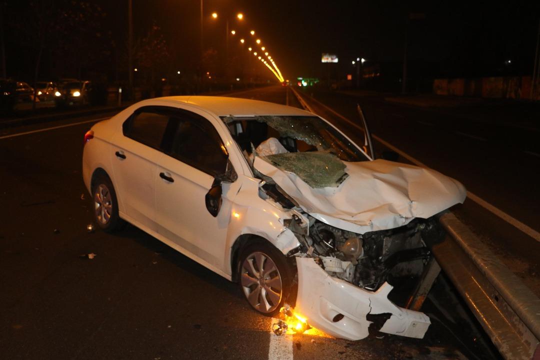 Diyarbakır'da akıl almaz kaza!