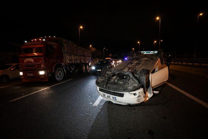 Takla atarak durabildi! İstanbul'da bu sabah G3