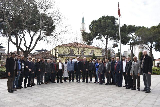 MHP’li Başkandan AK Parti’nin yeni yönetimine hayırlı olsun ziyareti