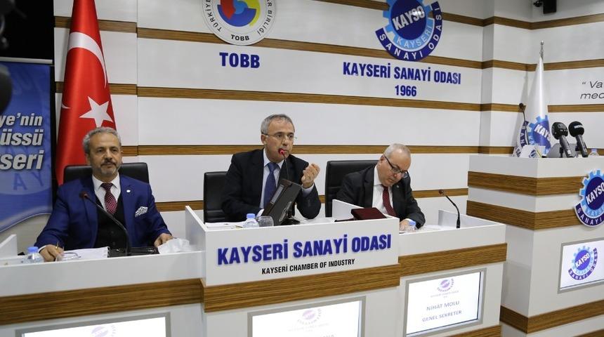 KAYSO Ocak ayı Meclis Toplantısı yapıldı