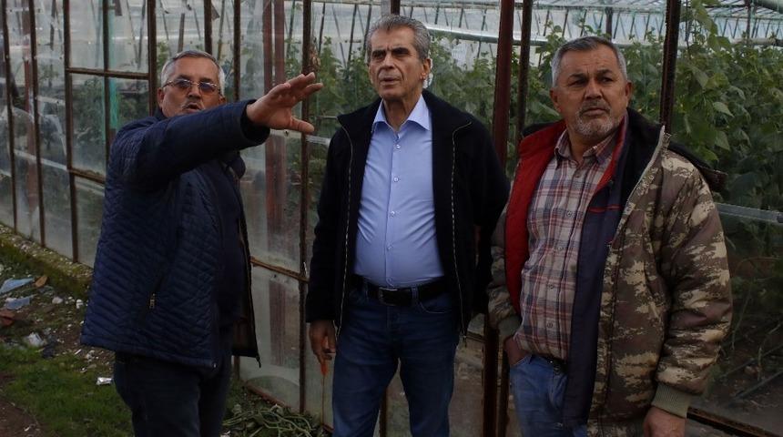 MHP Finike adayı Dülgeroğlu afet bölgesinde