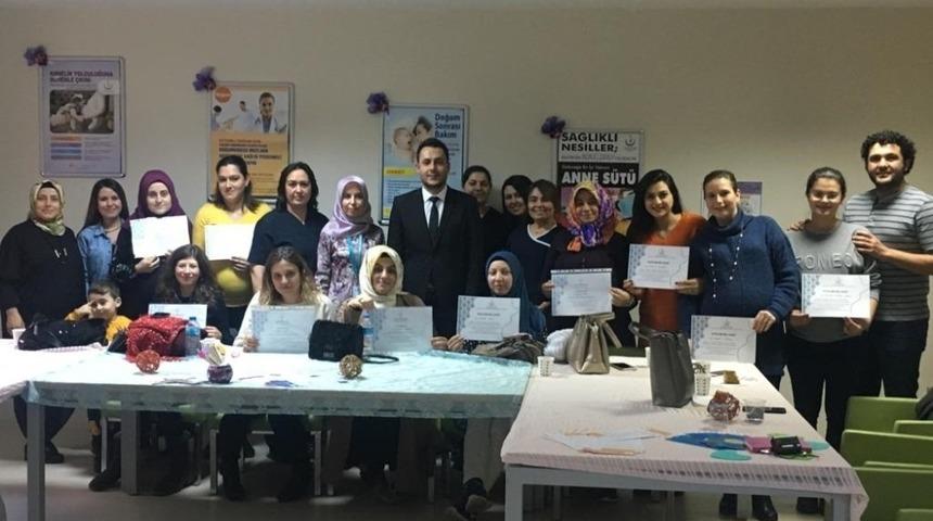 Aydın’da Gebe Okulu mezun vermeye devam ediyor