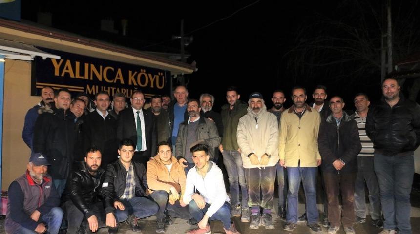 Yalınca K&ouml;y&uuml;&rsquo;nde &uuml;reticilerle toplantı yapıldı
