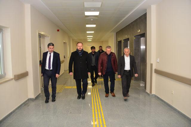 Erbaa'da 150 yataklı hastane inşaatında sona gelindi
