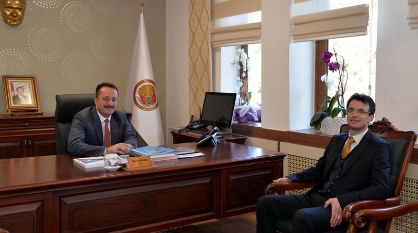 Vali Şent&uuml;rk&rsquo;e hayırlı olsun ziyaretleri devam ediyor