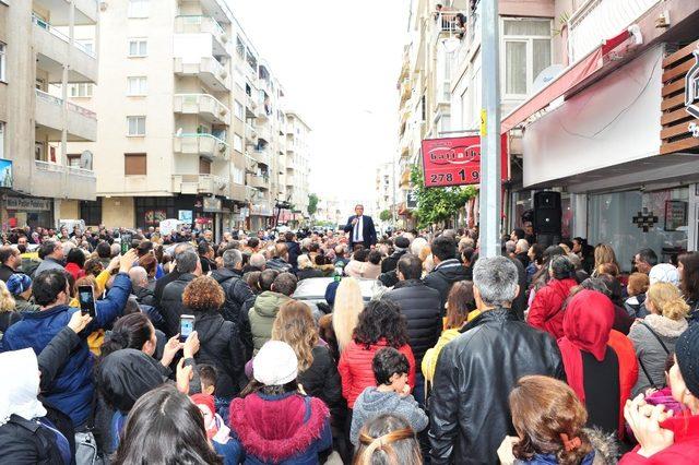 CHP’den yeniden aday gösterilen Başkan Çalkaya, seçim startını verdi