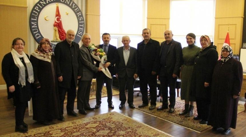 KIPAM öğrencileri Rektör Gören’i ziyaret etti