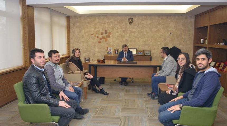 &Ouml;ğretmenlerden Başkan Ak&ccedil;adurak&rsquo;a ziyaret