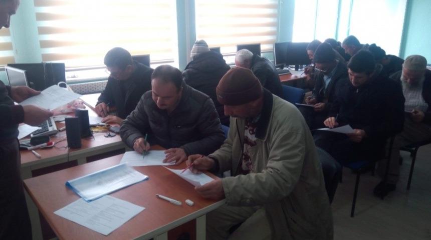 Çavdarhisar’da avcı eğitimi kursu