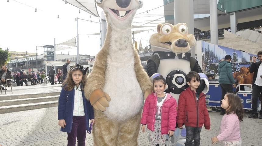 &Ccedil;ocuklar Buz Devri macerası yaşadı