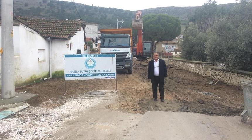 G&ouml;lmarmara&rsquo;nın Levent Caddesi yenileniyor