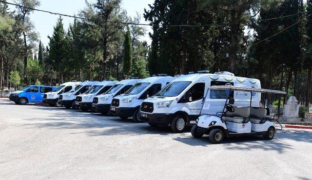 Büyükşehir Belediyesi’nin mezarlık hizmetleri 7/24