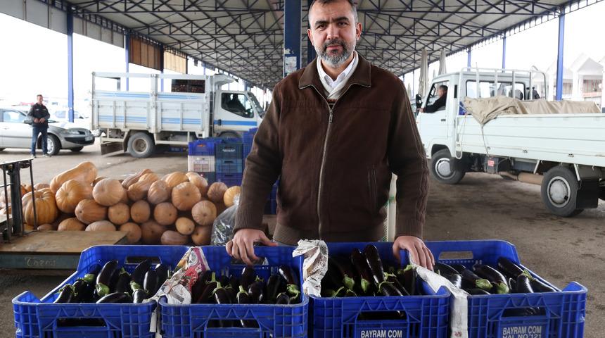 Marketlerin 'patlıcan' kararı fiyatı düşürdü