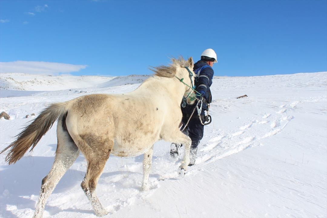 Elektrik arızalarına atlı m&uuml;dahale 