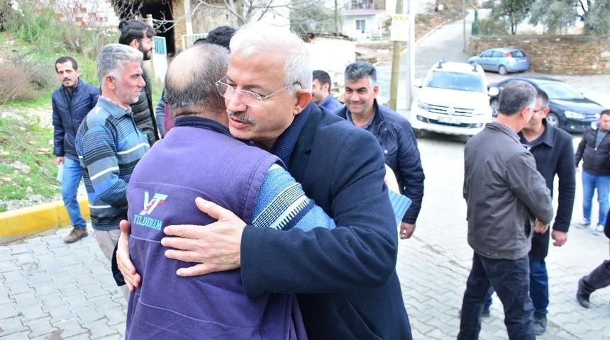 Başkan G&ouml;rmez, 7 mahalleyi gezdi