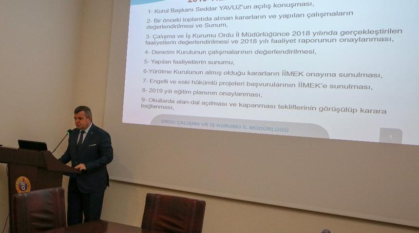 Ordu’da geçen yıl 9 bin 595 kişi İŞKUR tarafından işe yerleştirildi