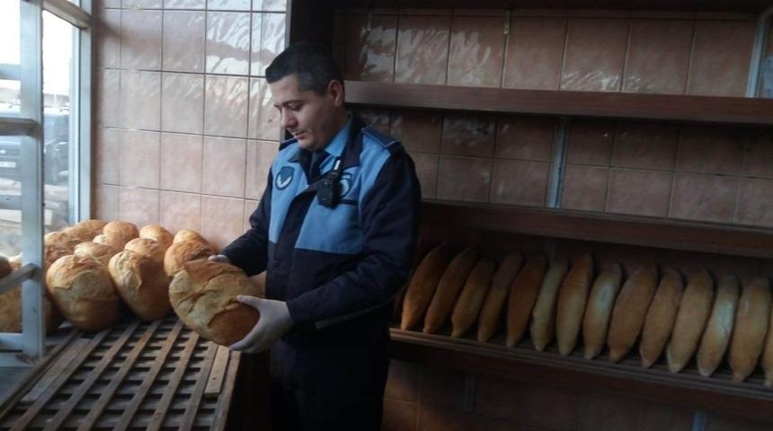 Bafra&rsquo;da zabıta ekipleri fırınları denetledi