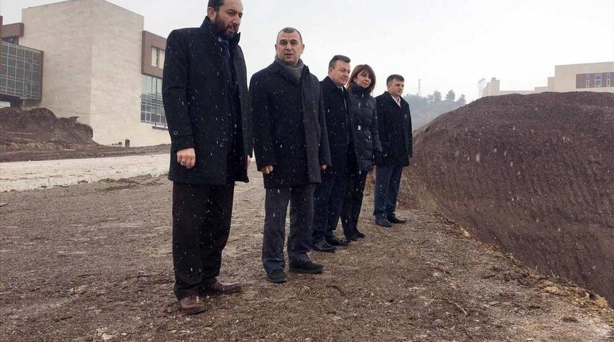 Hitit &uuml;niversitesi uygulama camiinde &ccedil;alışmalar başladı