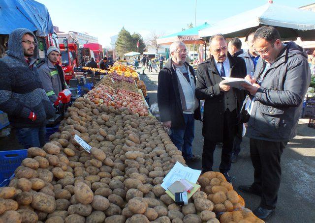 Yozgat'ta market ve pazarda fiyat denetimi