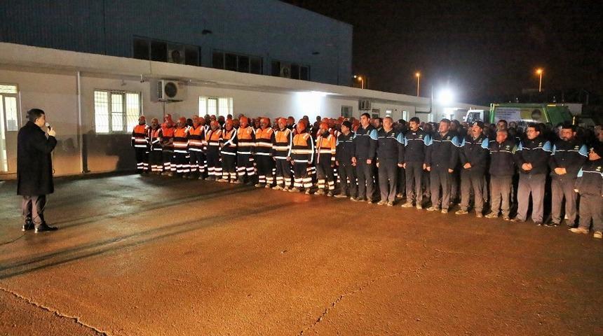 Başkan Fadıloğlu, mesaiye saat 5&rsquo;te başladı