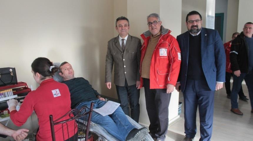 Personel ’kan bağışı’ için sıraya girdi