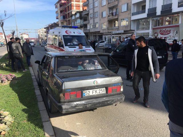 Ordu’da trafik kazası: 1 yaralı