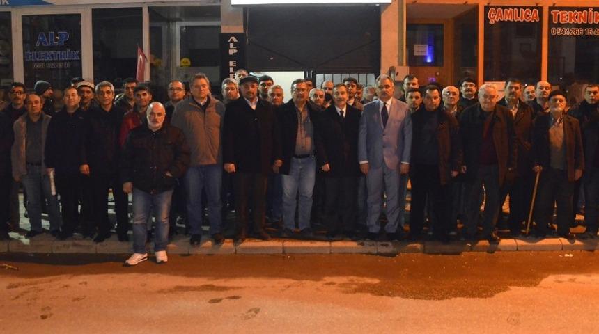 Başkan Ata&ccedil;, D&ouml;ğerliler ve Ayvalılar&rsquo;ı ziyaret etti