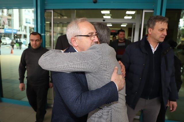 Cumhur İttifakı adayı Başkan Şirin AK Parti’li Bilen’i ağırladı