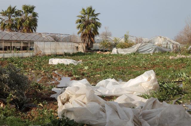 Antalya'yı fırtına vurdu; başına sac parçası çarpan Berivan öldü (7)