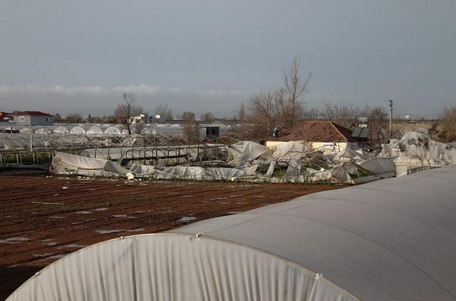 Antalya'yı fırtına vurdu; başına sac parçası çarpan Berivan öldü (7)