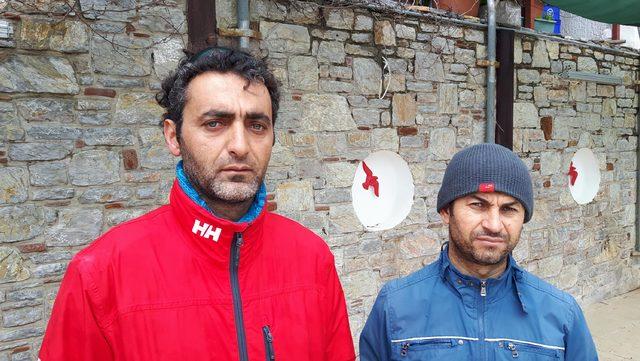 Limanda demirli tekne, fırtınada&nbsp;beton rıhtıma &ccedil;arptı 4