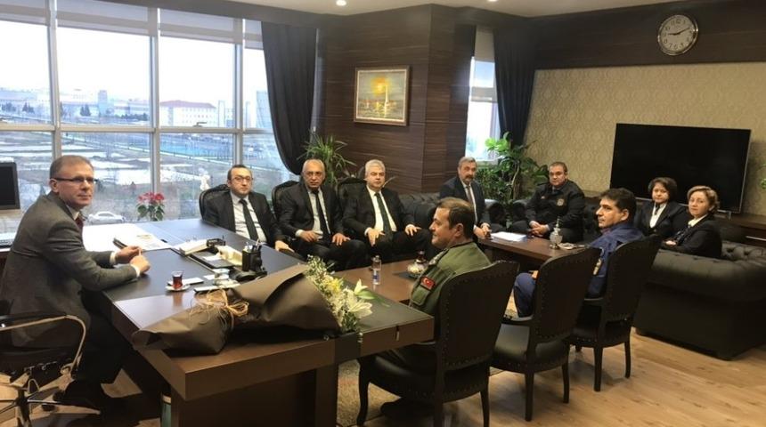 Havalimanı G&uuml;venlik Komisyonu Toplantısı yapıldı