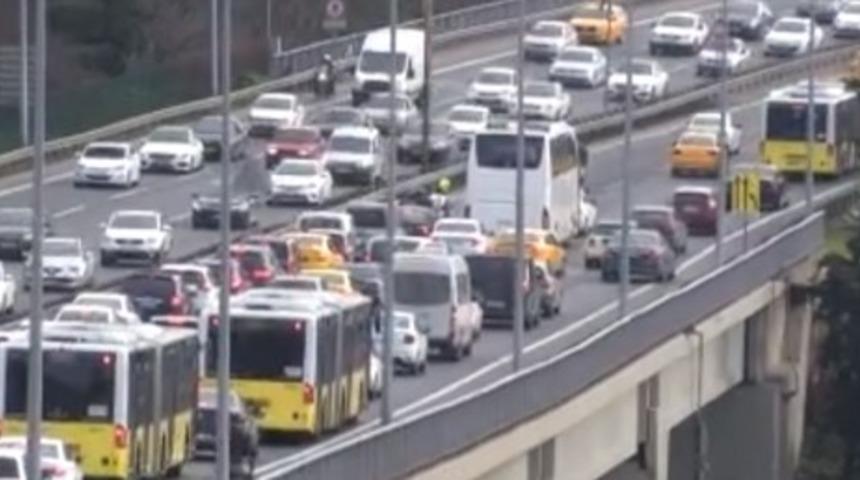 15 Temmuz Şehitler Köprüsü'nde kaza!