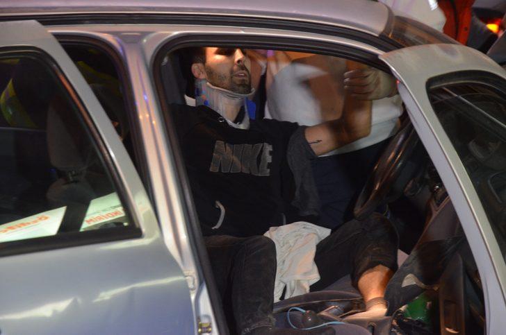 Bariyerlere ok gibi saplandı! Acı içinde kurtarılmayı bekledi G1