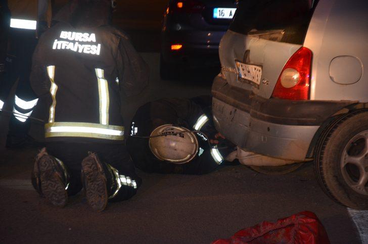 Bariyerlere ok gibi saplandı! Acı içinde kurtarılmayı bekledi G5