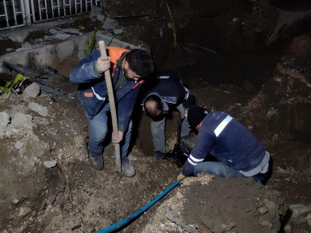 Erbaa’da altyapı çalışması