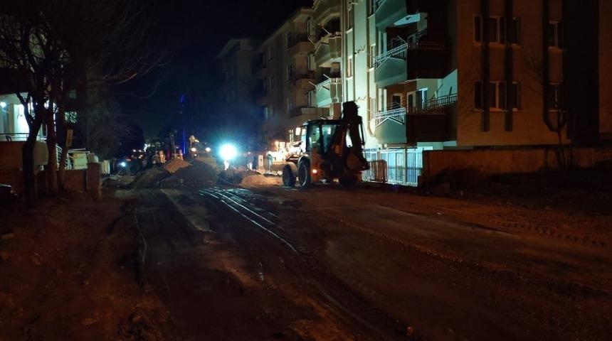 Erbaa&rsquo;da altyapı &ccedil;alışması