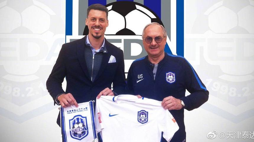 Sandro Wagner Tianjin Teda'ya transfer oldu
