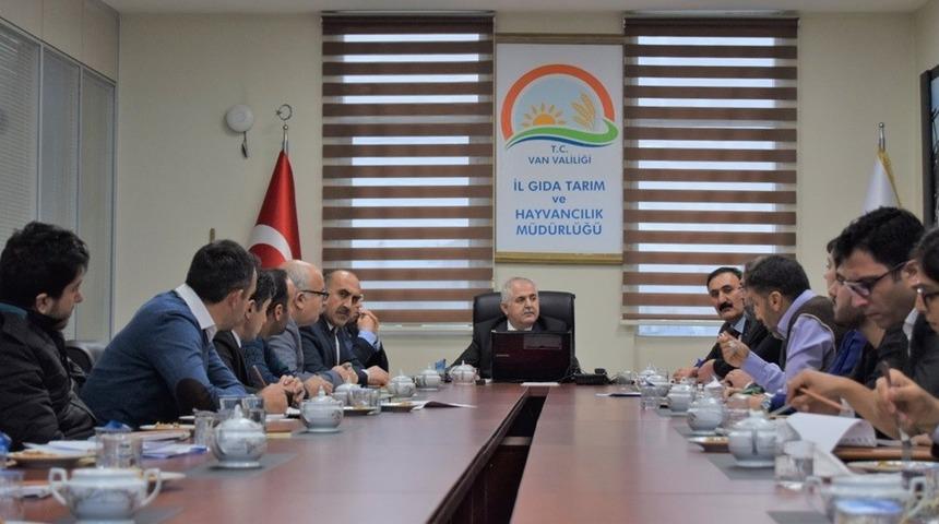 Van’da “Arıcılık Sektörü Değerlendirme Toplantısı” yapıldı