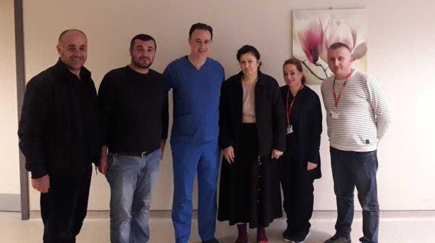 Ağaçtan düşen Gürcü kadın Ordu’da ayağa kalktı