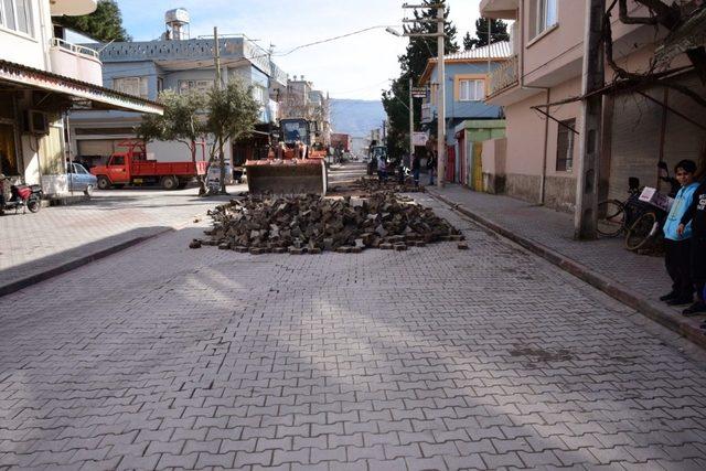 Osmaniye’de Hilmi Karaboran Caddesi yenileniyor