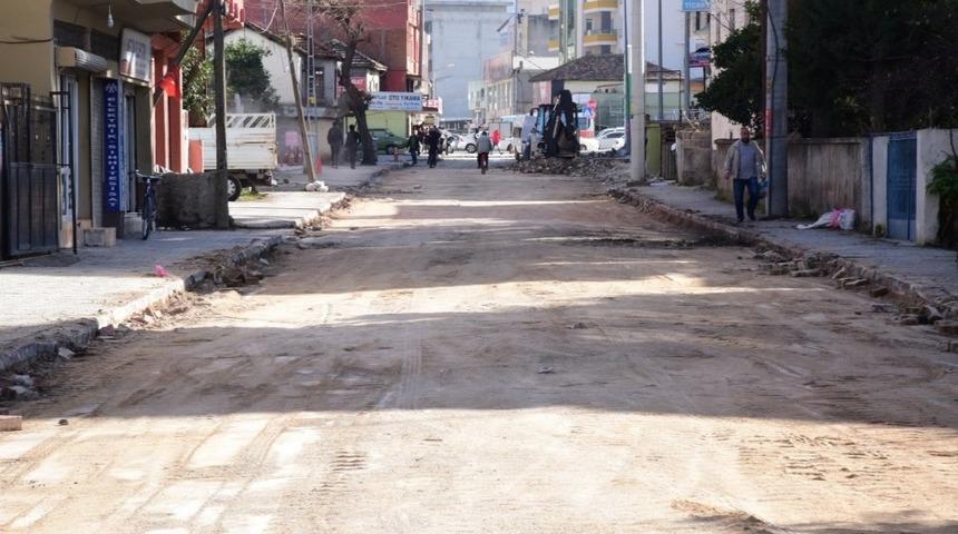 Osmaniye&rsquo;de Hilmi Karaboran Caddesi yenileniyor