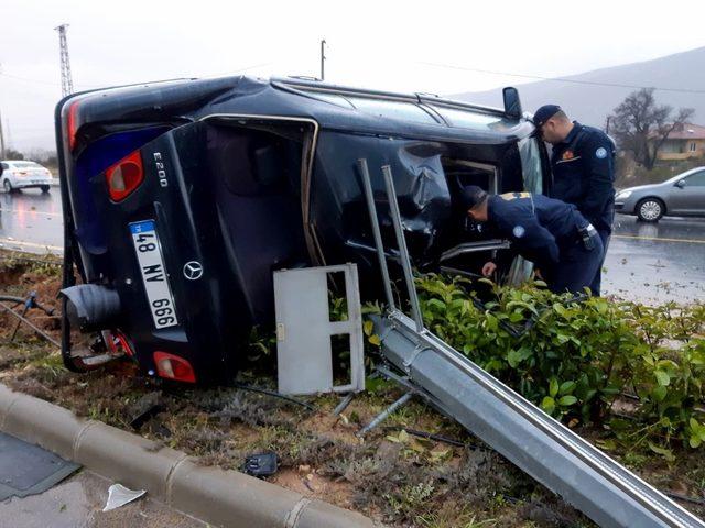 Muğla’da kaza: 1 yaralı