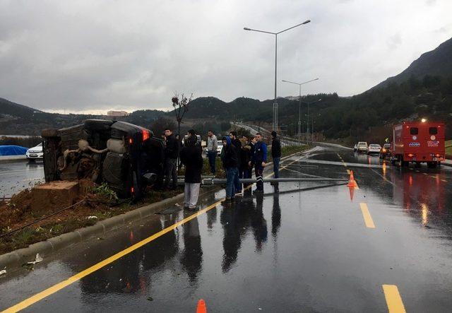 Muğla’da kaza: 1 yaralı