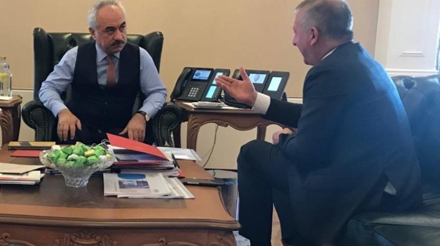 MHP Kastamonu İl Başkanı Y&uuml;ksel Aydın, İ&ccedil;işleri Bakan Yardımcısı Mehmet Ersoy&rsquo;u ziyaret etti