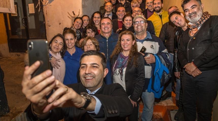 CHP Adayı &Ouml;mer G&uuml;nel, adalılarla buluşmalarına devam ediyor
